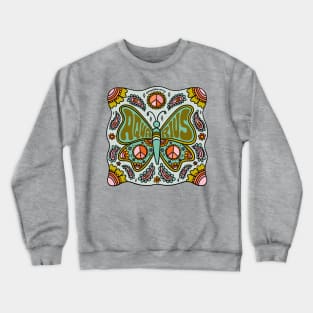 Aquarius Butterfly Crewneck Sweatshirt